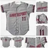 GLNC202 Capitães Shreveport Milb Classe AA Texas League Wilson Game Baseball Jersey Double Stitched Nome e Number High Godyty