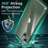 Clear Clear Shockproof Phone for iPhone 14 13 12 11 Pro Max Mini Silicone Case X XR XS Max 8 7 6S 6 Plus SE Back Cover