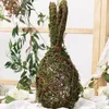 Fleurs décoratives haut St Patrick's Day décorations de pâques artificielles nid d'oiseau jardin cour ornements suspendus 2022