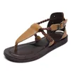 Sandals birkuir femmes tongs les tongs authentiques chaussures de cr￩ateur en cuir boucle plage boh￪me de talon plat d'￩t￩