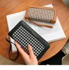 Wallets Fashion HBP Women Long Wallets Newest Small Wallets Zipper Pu Leather Quality Female Purse Card Holder Wallet Houndstooth Handbag P