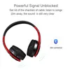 Cuffie Cuffie Bluetooth pieghevoli Cuffie da gioco audio Cuffie wireless Cuffie grandi con microfono per telefono T220916