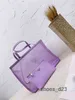 Large Capacity Briefcases Mesh Transparent Mother Bag Beach Wallet for Women Brand Designer Shoulder Clutch Fashion Single Messengers Purse