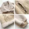 Women's Fur Faux Women Winter Suede Jackets Coat Thicken Warm Lambs Wool Teddy Coats Ladies Loose Oversized Outwear Tops Woman Jacket 220916