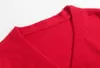 여자 S 니트 티 테인 여성 카디건 스웨터 스웨터 봄 가을 패션 슬림 한 여성 니트 여성 캐주얼 V 목 S 당기 펨 메모 220919