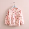 Pullover Autumn Spring Fashion 2-4 5 6 7 8 9 10 years children's pullover tops o neck long sleeve kids baby girlshirts 220919