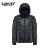 Мужские парки Men Men осень зимняя куртка Plus Plus 11xl 5xl Men's Ultralight упакована с капюшоном Down Down Puffer Down Down 220919