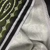 メンズカジュアルシャツデザイナースーツシャツショート春秋クラシックパターン小さなフラワープリントスリーブショーツサイズM-3XL