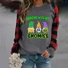 Dames hoodies dames hoodie sweatshirt 2022 herfst winter kerstmis geprinte lange mouw jumper dames met hooded dames harajuku pullover streetwear