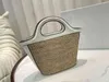 Totes Rattan Straw Bot Bag Women Designer Luxury Brand Crossbody Shopping Borse Lady Letter Weave Basket Worthets 220416