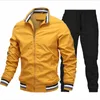 Men's Hoodies 2022 Europe And America Men's Casual Sports Suit Spring Autumn Zip-up Long Sleeve Jacket