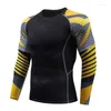 Men's Tracksuits Amazing 2022 Fitness Muscle Brothers Compression Shirt MMA Tight T-shirt Camouflage Suit