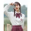 Women's Sweaters Qiu Dong Students Loose Red Ma3 Jia3 Knitwear