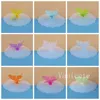 Multi style silicone Drinkware Lid dustproof cup lids butterfly cup cover silica gel sealing cup-cover T9I002088