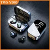 TWS YD03 Wireless Earphone Touch Control Earbuds 9D Stereo Sports Waterproof Bluetooth Headphones HD Mirror Gaming In-ear Headset For Phone