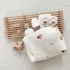 DIAPER V￤skor Bear broderi Baby Nappy Stroller Caddies Portable Tleppies Storage Toalettetry Organizer Mommy For Mom 220919