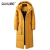 Men's Down Parkas Coed Winter Cold resistant Jacket -30 High Quality Women X-LongWinter Warm Fashion Brand Red 5XL 220919