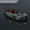 GT R ​​Super Racing Car Blocks Blocks Expert AMGG Famous C63 Sport Cars Acessórios Techis