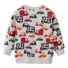 Pull Jumping Meters Garçons Filles Dinosaures Sweatshirts Automne Printemps Vêtements de coton pour enfants Vente Sport Enfants Chemises à capuche 220919