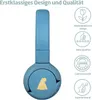 POGS Cuffie Bluetooth per bambiniLe Gecko robuste cuffie pieghevoli per bambini dai 3 anni con controllo del volume, microfono, limitatore 85 dB6766689