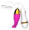 Skönhetsartiklar Vatine 12 Speed ​​G Spot Dildo Vibrator Fantasy Hoppande ägg Kvinna Vagina Clitoris Massager Sexiga leksaker för kvinnor