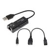Ethernet -adapter USB -kabel Minska buffring f￶r Fire Stick 2 / TV 3