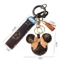 Fare elmas tasarım lehine anahtarlık araba anahtarlıkları yüzük zincirleri tutucu kordon bilezik aksesuarları bileklik kapak kabuğu mektup tutucu tutucu kayış
