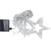 Guirlande lumineuse solaire avec télécommande intelligente, imperméable, éclairage d'extérieur, étoile, lune, décoration de jardin, pour noël, mariage