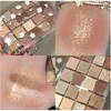 Glitter Cream Gliter för ögonskugga vattentät koreansk smink ögonskugga paletten smink för kvinnor glänsande ögon kosmetiska verktyg