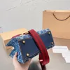 디자이너 가방 대용량 프리미엄 데님 캔버스 핸드백 패션 클래식 다목적 숄더백 2022