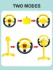 DIECAST MODEL CAR ELTRIC Simulation Teedering Wheel Toy Baby Kids Musical التعليمية COPILOT JAINT مع ألعاب صوتية خفيفة 220919