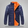 Heren Down Parkas Men Herfst Winter Duck Jacket Casual Stand Collar Ultra Light Parka Coat draagbaar Out -Wear waterdicht D251 220919