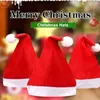 Christmas Hats For Adult Kids Red Santa Claus Xmas Cap Women Men Boys Girls Merry Party Navidad Supplies HH22-300