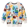 Pull Sautant Mètres Arrivée Automne Hiver Animaux Imprimer Garçons Filles Sweats Coton Dinosaure Hoodies Enfants Sport Chemise Enfant 220919