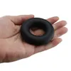 Articles de beauté Anneaux de pompe à pénis durables en silicone Anneau de coq à érection forte pour hommes Masturbation Retard d'éjaculation Ball Loop Lock Jouets sexy