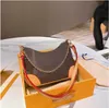 Kvinnor Luxurys Designer Bag Classic äkta läderväska Armpit Fashion Lady's Famous Crossbody Shoulder Handbag Purse Messenger Packack