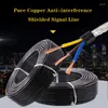 Lighting Accessories 5 Metres RVVP Shielded Control Cable 12 Core 14 16 0.3/0.5/0.75/1/1.5mm Copper Wire