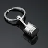 Epack 20pcs Pist￣o Keychain Keyfob Key Ring Fashion Metal Metal Piston Piston Keychain Keyfob Engine FOB Chain Chain Ring Ke231L