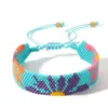 Charm armband rttooas japansk p￤rla pulseras miyuki armband femme uts￶kta smycken mexico v￤vt strandblomma m￶nster armband g￥va f￶r