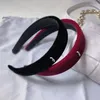 رسائل مصممة طباعة BOWKNOT VELVET VALLED FOR Women Vintage Retro Hair Hoop Outdoor Sports Sport