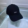 Mode Luxe Merk Baseball Cap Brief Borduren Sport Hoed Vrouwen Ontwerpers Ball Caps Heren Dames Hoeden Vrije tijd Verstelbare Pet