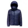 Men's Down Parkas Brand Winter Warm Waterproof Jacket Autumn Hooded s Fashion Casual Slim Coat 220919