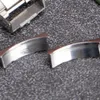 19mm 20mm 21mm rostfritt slutlänk Endlänkanslutning för krökt band armbandsur gummiläderband231s