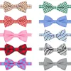 Vêtements pour chiens L Noeuds papillon Bk Pet Bowties Cou Arcs avec collier réglable Toilettage Bowknot pour Noël Anniversaire Vacances Va Packing2010 Amk36