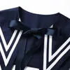 Bow Ties Unisex School Uniform Fake Collar Preppy Style Sailor Neck Cover Detachable False Shirt Decorative Dickey Faux Neckpiece