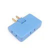 Us Ext Plug Adapter Składany przedłużacz Przekształć przenośnik przenośny Synchronizacja Synchronizacja Lekkie gniazda elektryczne