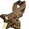 ファッションスカーフ温かいスカーフエレガントなカシミアレター男の女性のためのシンプルなデザインショールロングネック8色高品質255c
