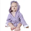 Havlu Robes 2-6 Yıllık Bebek Cobe Cartoon Hoodies Kız Erkek Swead Giya Çocuklar Yumuşak Batabon Pijamaları Çocuk Giysileri 220919
