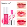 Lip Gloss Crystal Jelly Moisturerende olie vullen make -up sexy dikke gloed getinte Plumper 6ml 1 stuk