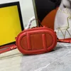 Bolsas de cintura Bolsa oval para câmera de alta qualidade Bolsa tiracolo Couro de camurça Couro de camurça com zíper duplo Bolsas mensageiro Multi Pochette